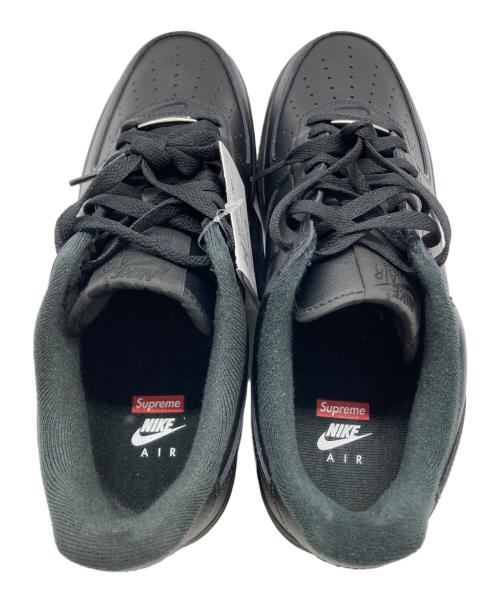 NIKE（ナイキ）NIKE (ナイキ) SUPREME (シュプリーム) Air Force 1 Low ブラック サイズ:27.5cmの古着・服飾アイテム