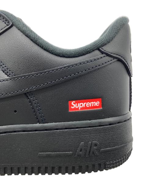 NIKE（ナイキ）NIKE (ナイキ) SUPREME (シュプリーム) Air Force 1 Low ブラック サイズ:27.5cmの古着・服飾アイテム