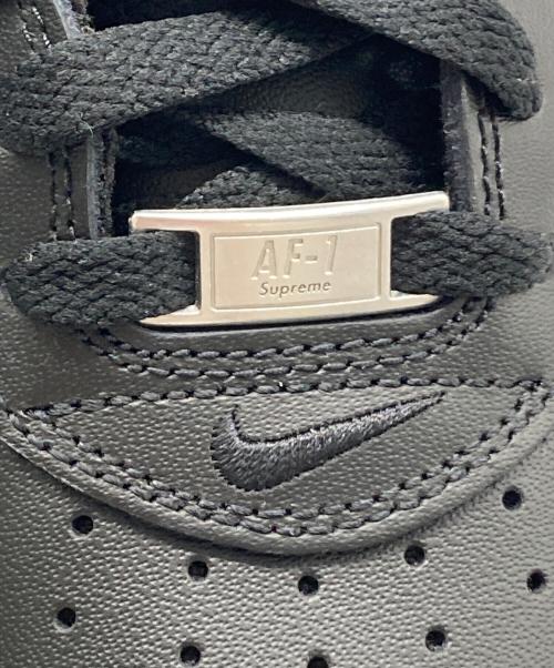 NIKE（ナイキ）NIKE (ナイキ) SUPREME (シュプリーム) Air Force 1 Low ブラック サイズ:27.5cmの古着・服飾アイテム