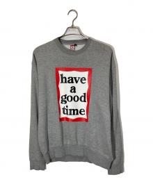 have a good time（ハブアグッドタイム）の古着「ロゴスウェット」｜グレー