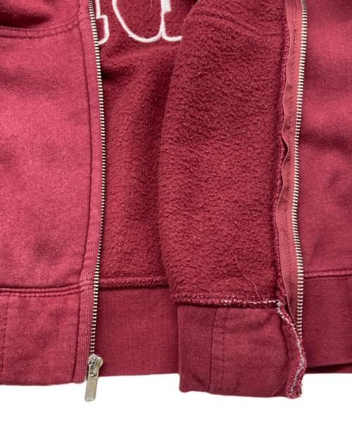 stussy（ステューシー）stussy (ステューシー) ジップパーカー ボルドー サイズ:Ｍの古着・服飾アイテム