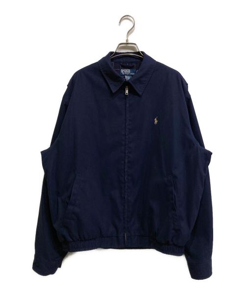 POLO RALPH LAUREN（ポロ・ラルフローレン）POLO RALPH LAUREN (ポロ・ラルフローレン) スイングトップ ネイビー サイズ:Mの古着・服飾アイテム