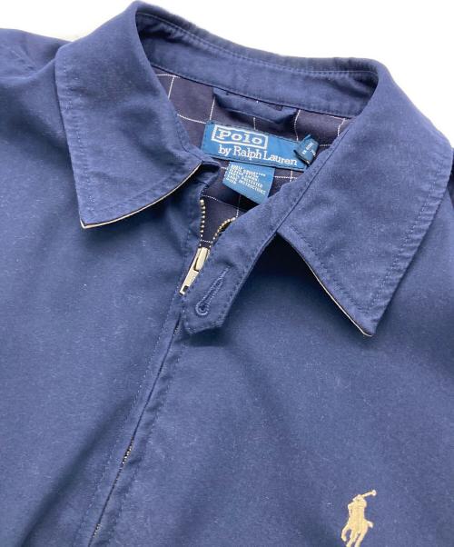 POLO RALPH LAUREN（ポロ・ラルフローレン）POLO RALPH LAUREN (ポロ・ラルフローレン) スイングトップ ネイビー サイズ:Mの古着・服飾アイテム