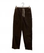 stussyステューシー）の古着「チノイージーパンツ」｜ブラウン