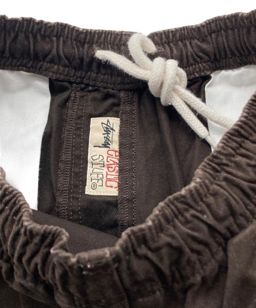 stussy（ステューシー）stussy (ステューシー) チノイージーパンツ ブラウン サイズ:Sの古着・服飾アイテム