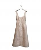 CELFORDセルフォード）の古着「ふくれジャガードジャンパードレス」｜ピンク