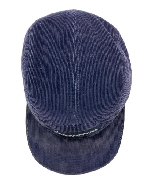 SUPREME（シュプリーム）SUPREME (シュプリーム) corduroy camp cap ネイビーの古着・服飾アイテム
