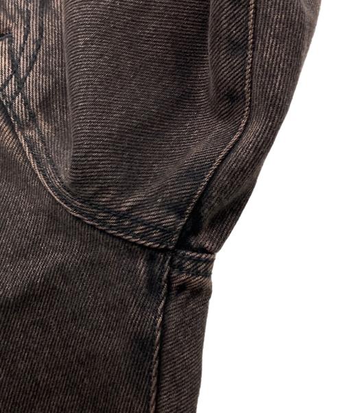 PS Paul Smith（ＰＳポールスミス）PS Paul Smith (ＰＳポールスミス) ブリーチアウトオーバーダイ ジーンズ ブラウン サイズ:SIZE Mの古着・服飾アイテム