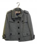 BURBERRY LONDONバーバリーロンドン）の古着「裏地ノヴァチェックウールジャケット」｜グレー