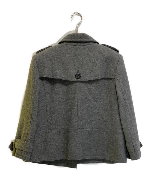 BURBERRY LONDON（バーバリーロンドン）BURBERRY LONDON (バーバリーロンドン) 裏地ノヴァチェックウールジャケット グレー サイズ:SIZE 40の古着・服飾アイテム