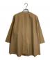 LANVIN COLLECTION (ランバンコレクション) ノーカラーフリルジャケット ベージュ サイズ:38：6000円