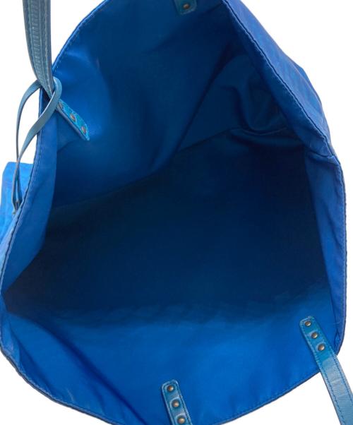 BOTTEGA VENETA（ボッテガベネタ）BOTTEGA VENETA (ボッテガベネタ) イントレッチオ リュージョン トートバッグ ブルー サイズ:-の古着・服飾アイテム