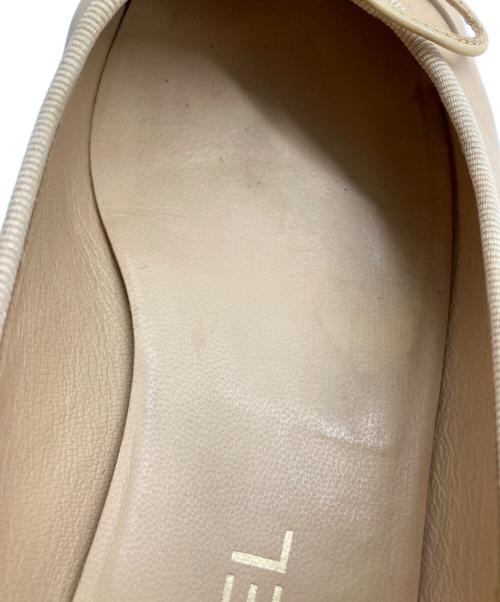 CHANEL（シャネル）CHANEL (シャネル) フラットパンプス ベージュ サイズ:37の古着・服飾アイテム