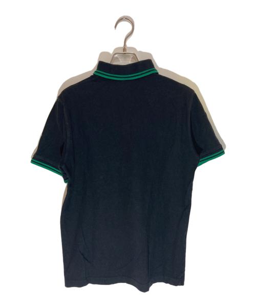 FRED PERRY（フレッドペリー）FRED PERRY (フレッドペリー) ポロシャツ グリーン×ブラック サイズ:38の古着・服飾アイテム