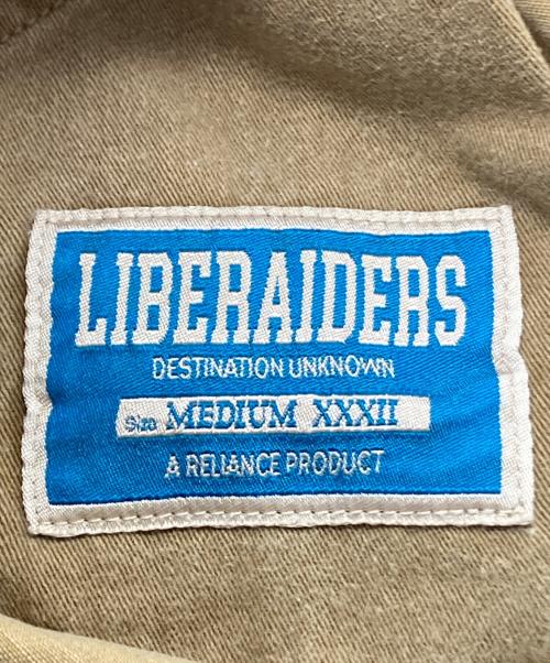 Liberaiders（リベレイダース）Liberaiders (リベレイダース) ダメージ加工ワークチノパンツ ベージュ サイズ:Ⅿの古着・服飾アイテム