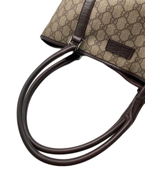 GUCCI（グッチ）GUCCI (グッチ) GGスプリームトートバッグ ベージュ サイズ:-の古着・服飾アイテム