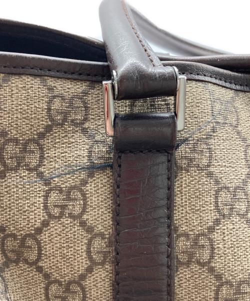 GUCCI（グッチ）GUCCI (グッチ) GGスプリームトートバッグ ベージュ サイズ:-の古着・服飾アイテム
