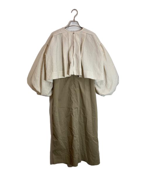 ELENDEEK（エレンディーク）ELENDEEK (エレンディーク) VOLUM SHORT BZ SET ベージュ×ホワイト サイズ:SIZE 01の古着・服飾アイテム