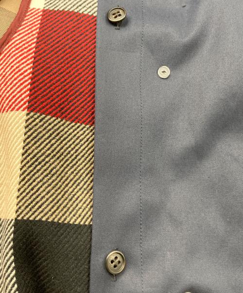 BLUE LABEL CRESTBRIDGE（ブルーレーベルクレストブリッジ）BLUE LABEL CRESTBRIDGE (ブルーレーベルクレストブリッジ) トラディショナルギャバジントレンチコート ネイビー サイズ:38の古着・服飾アイテム