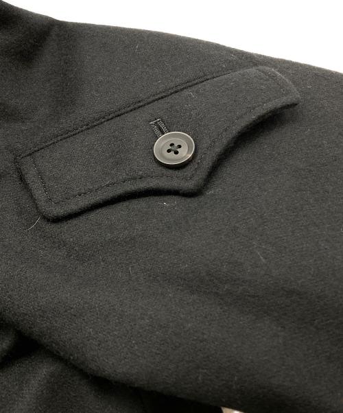 Y’s BANG ON!（ワイズ バングオン）Y’s BANG ON! (ワイズ バングオン) 襟ボアウールPコート ブラック サイズ:2の古着・服飾アイテム