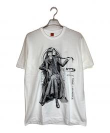 s'yte（サイト）の古着「"Tomie" Wearing Yohji Yamamoto Lace-up Dress T-shirt」｜ホワイト