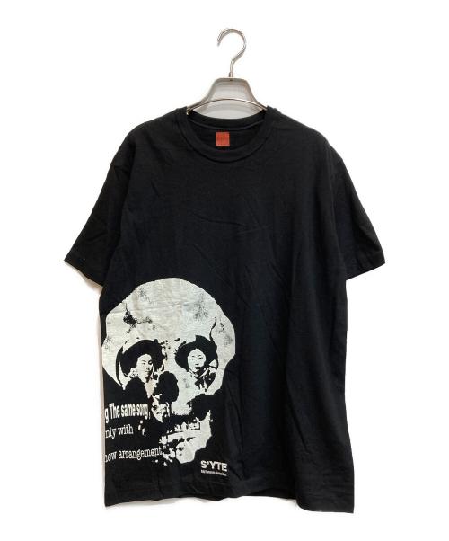 s'yte（サイト）s'yte (サイト) プリントTシャツ ブラック サイズ:3の古着・服飾アイテム