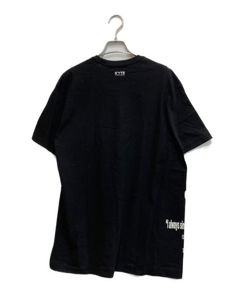 s'yte（サイト）s'yte (サイト) プリントTシャツ ブラック サイズ:3の古着・服飾アイテム