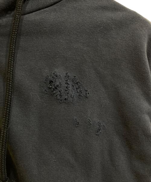 MONKEY TIME（モンキータイム）MONKEY TIME (モンキータイム) フレンチテリー ディストレスド フルジップ フーディー ネイビー サイズ:Lの古着・服飾アイテム