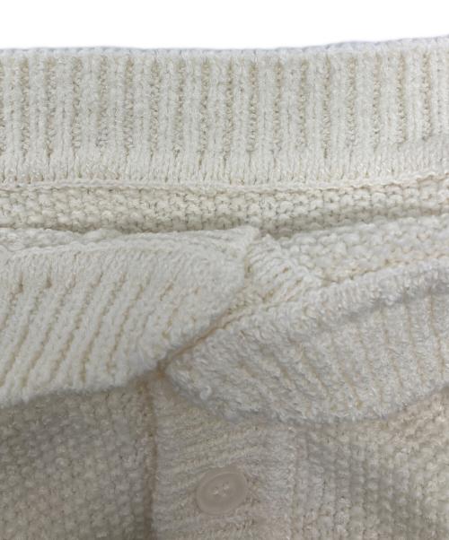 FRAMeWORK（フレームワーク）FRAMeWORK (フレームワーク) カノコ2WAYヘンリーニット ベージュ サイズ:下記参照の古着・服飾アイテム