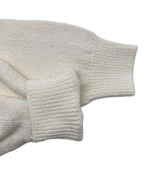 FRAMeWORK（フレームワーク）FRAMeWORK (フレームワーク) カノコ2WAYヘンリーニット ベージュ サイズ:下記参照の古着・服飾アイテム