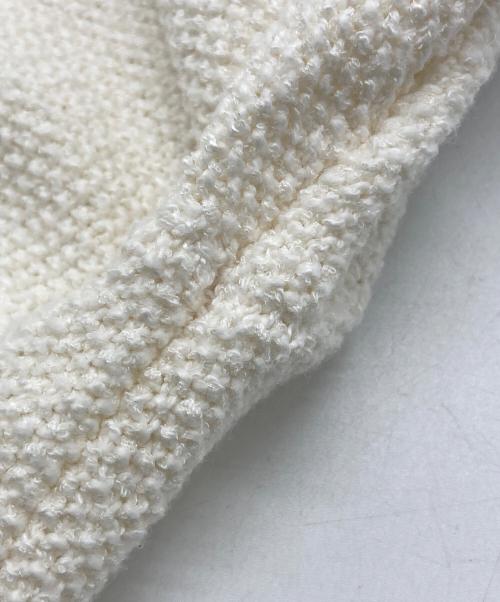 FRAMeWORK（フレームワーク）FRAMeWORK (フレームワーク) カノコ2WAYヘンリーニット ベージュ サイズ:下記参照の古着・服飾アイテム