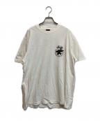 stussyステューシー）の古着「プリントTシャツ」｜ホワイト