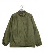 NAUTICAノーティカ）の古着「Rip Stop Thinsulate Coach Jacket」｜カーキ