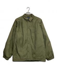 NAUTICA（ノーティカ）の古着「Rip Stop Thinsulate Coach Jacket」｜カーキ