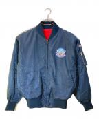 --）の古着「パイロットジャンパー」｜ネイビー