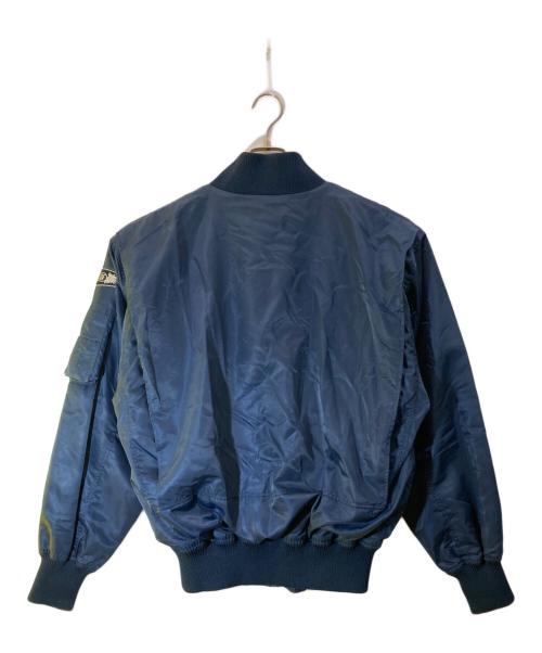 -（-）- (-) パイロットジャンパー ネイビー サイズ:2Sの古着・服飾アイテム