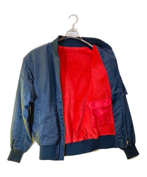 -（-）- (-) パイロットジャンパー ネイビー サイズ:2Sの古着・服飾アイテム