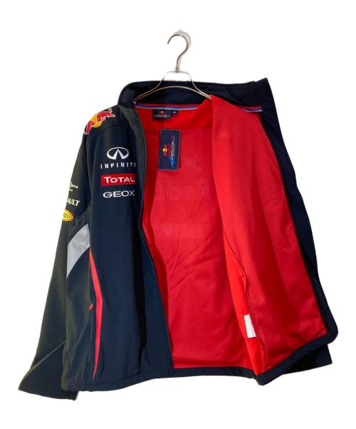 Red Bull（レッドブル）red bull (レッドブル) ソフトシェルジャケット ネイビー サイズ:XL 未使用品の古着・服飾アイテム