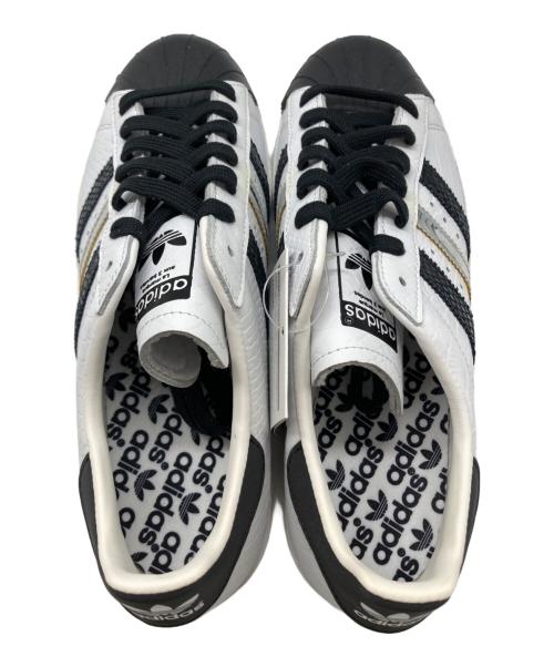 adidas（アディダス）adidas (アディダス) mi superstar 80s ホワイト×ブラック サイズ:25.5の古着・服飾アイテム