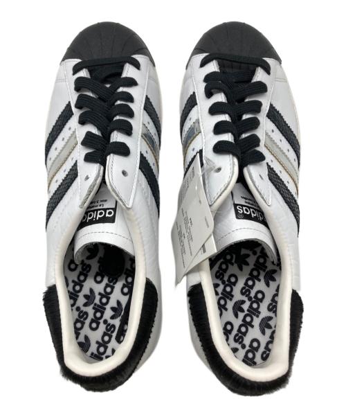 adidas（アディダス）adidas (アディダス) mi superstar 80s ホワイト×ブラック サイズ:25.5cmの古着・服飾アイテム