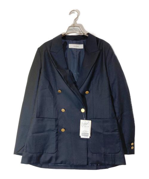 JOURNAL STANDARD（ジャーナルスタンダード）JOURNAL STANDARD (ジャーナルスタンダード) ダブルフロントジャケット ネイビー サイズ:38 未使用品の古着・服飾アイテム