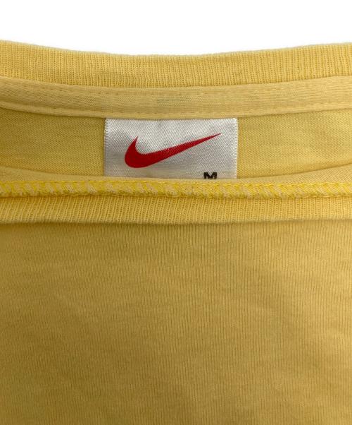 NIKE（ナイキ）NIKE (ナイキ) プリントTシャツ イエロー サイズ:Ⅿの古着・服飾アイテム