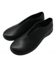 CAMPER（カンペール）の古着「スパイラルコメット フラットシューズ」｜ブラック