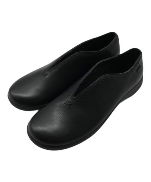 CAMPER（カンペール）CAMPER (カンペール) スパイラルコメット フラットシューズ ブラック サイズ:36の古着・服飾アイテム