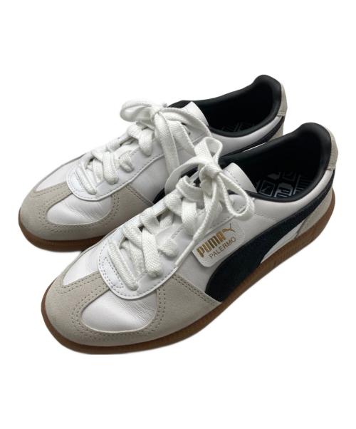 PUMA（プーマ）PUMA (プーマ) PALERMO LTH ホワイト サイズ:23.5の古着・服飾アイテム