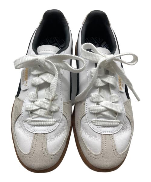 PUMA（プーマ）PUMA (プーマ) PALERMO LTH ホワイト サイズ:23.5の古着・服飾アイテム