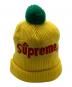 SUPREME（シュプリーム）の古着「ロゴニット帽」｜イエロー
