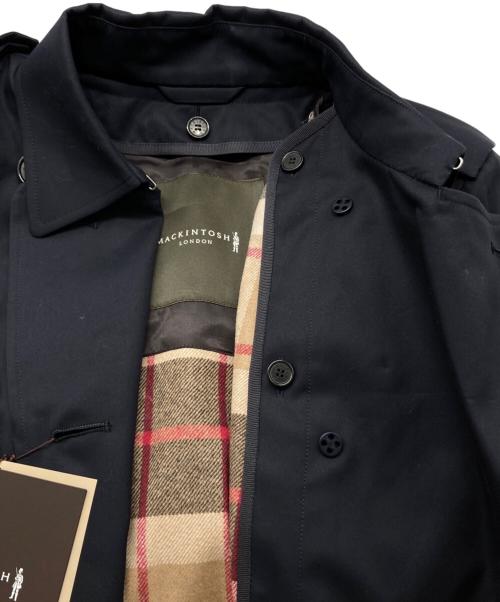 MACKINTOSH LONDON（マッキントッシュ ロンドン）MACKINTOSH LONDON (マッキントッシュ ロンドン) トレンチコート ネイビー サイズ:40の古着・服飾アイテム
