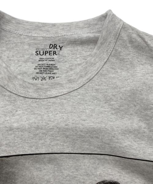 holiday（ホリデー）HOLIDAY (ホリデー) SUPER FINE DRY L/S T-SHIRT グレー サイズ:XLの古着・服飾アイテム