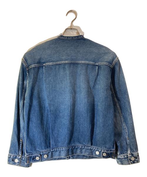 IENA（イエナ）IENA (イエナ) ノーカラーデニムジャケット インディゴ サイズ:36の古着・服飾アイテム